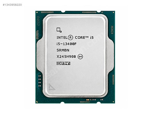 İNTEL CORE İ5 13400F KUTUSUZ FANSIZ İŞLEMCİ sahibinden.comda