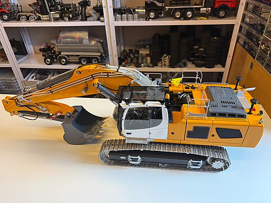 1/14 LESU Liebherr R956 Excavator RC Tamiya kamyon TIR - RC