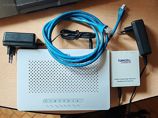 ZTE ZXHN-H267A Fiber destekli modem sorunsuz sahibinden.comda
