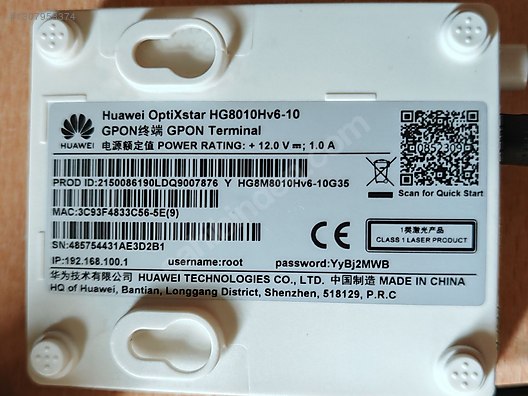 ZTE ZXHN-H267A Fiber destekli modem sorunsuz sahibinden.comda