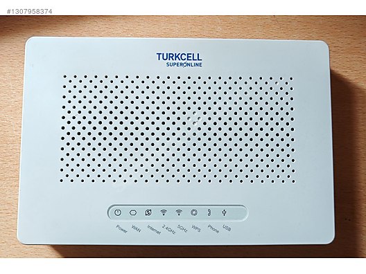 ZTE ZXHN-H267A Fiber destekli modem sorunsuz sahibinden.comda