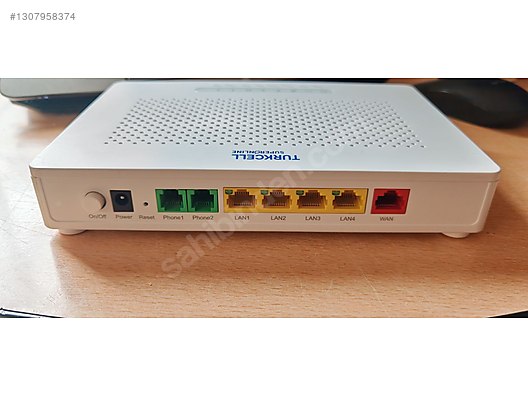ZTE ZXHN-H267A Fiber destekli modem sorunsuz sahibinden.comda