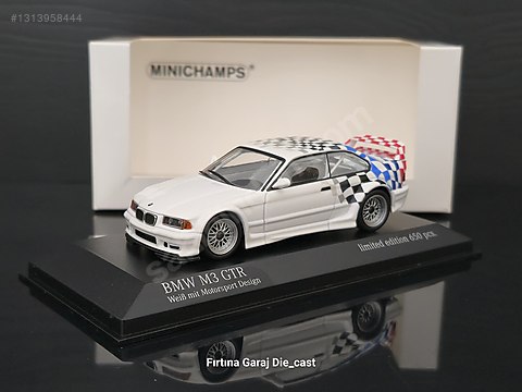 ミニカー MINICHAMPS  M3 Schnitzer Ravaglia1/43 Minichamps Diecast Model 1:43 BMW Araba - 1313958444