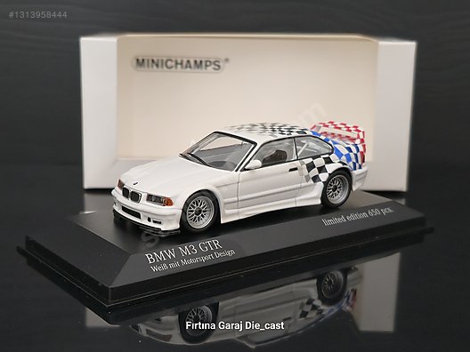 1:43 Minichamps BMW M3 GTR 650 Adet Limitli on sahibinden.com