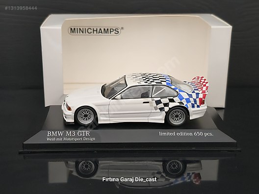 1:43 Minichamps BMW M3 GTR 650 Adet Limitli on sahibinden.com