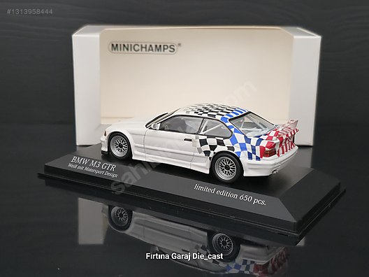 1:43 Minichamps BMW M3 GTR 650 Adet Limitli on sahibinden.com