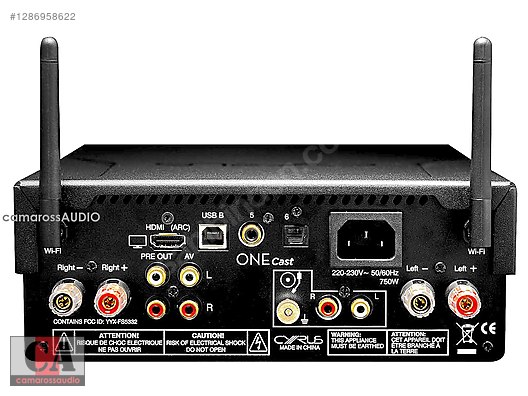 Cyrus Entegre Amfi - Cyrus ONE Cast (DAC-FONO-STREAMING-ARC-BT-ALEXA)