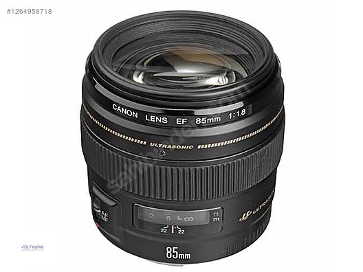 Lenses / Canon EF 85mm f/1.8 USM Lens at sahibinden.com