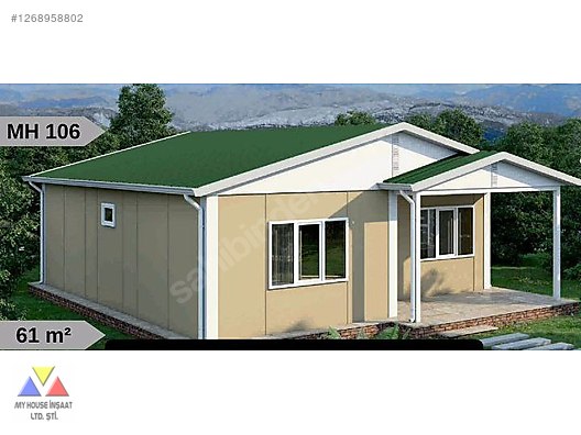 İkinci El ve Sıfır Alışveriş / Bahçe & Yapı Market / Prefabrik Yapılar / Çelik Ev