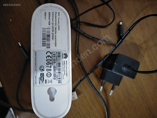 tek cikisli adsl huawei modem adsl
