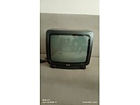 37 ekran çalışır akai tüplü tv