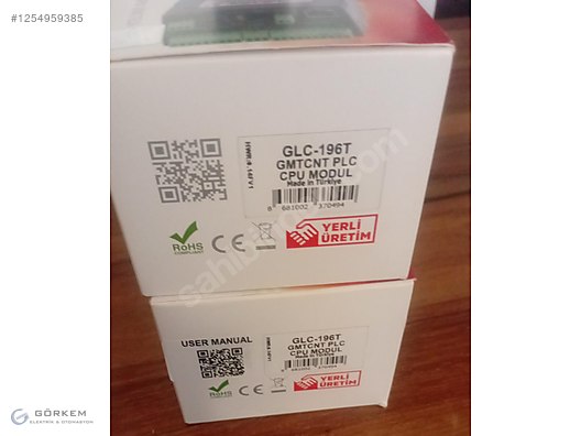 GMT GLC-196T Transistör Çıkışlı PLC CPU Modülü - GMT Programlayıcı