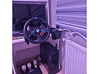 Hiç kullanılmamış logitech g29 direksiyon+pedal+shifter