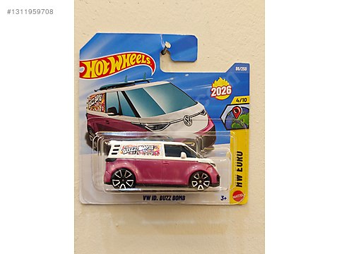 Hot Wheels Volkswagen ミニカーセット Hot Wheels Diecast Model 1:64 Volkswagen Araba - 1311959708
