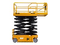 PAFTAR SL 12+2 METRE AKÜLÜ MAKASLI MANLİFT (PLATFORM) #1282959985