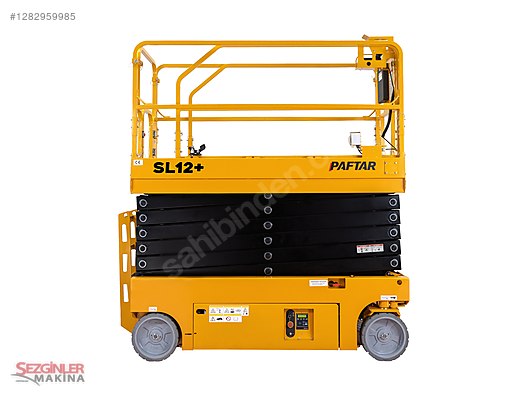 PAFTAR SL 12+2 METRE AKÜLÜ MAKASLI MANLİFT (PLATFORM) - Sanayi Makineleri ve endüstri ekipmanları sahibinden.com'da