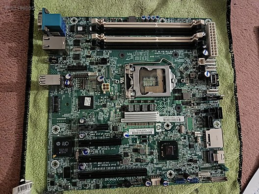 HP ML110 G7 Server Anakart +Ön Panel Kablosu sahibinden.comda
