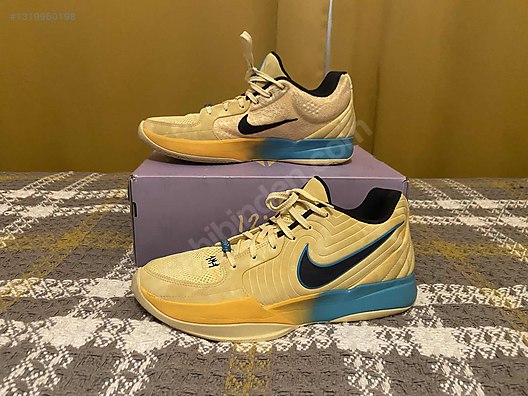 Nike Ja 2 Softy Yellow Obsidian - Erkek Spor Ayakkabı Modelleri