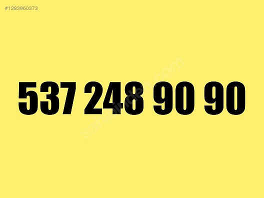 Used & Brand New Items / Cell Phones & Accessories / Phone Numbers & SIM Cards / Turkcell