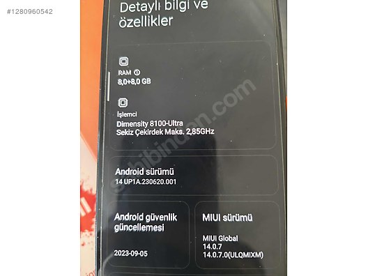 Used & Brand New Items / Cell Phones & Accessories / Cell Phones / Xiaomi / 12T