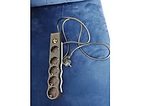 tunçmatik akım korumalı 5li priz