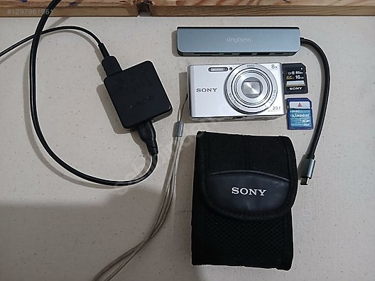 Compact / Sony / CyberShot DSC W830 / Dijital fotoğraf makinesi on