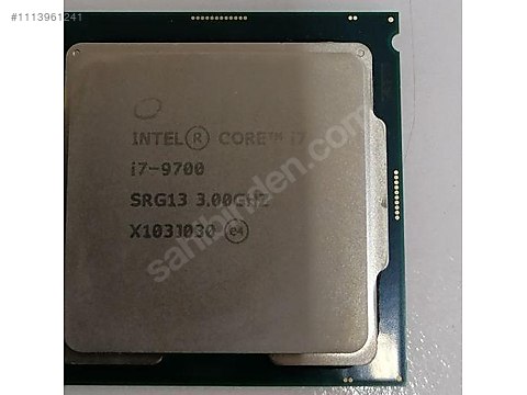 Intel Core i7-9700 (3.0 GHz) at sahibinden.com - 1113961241