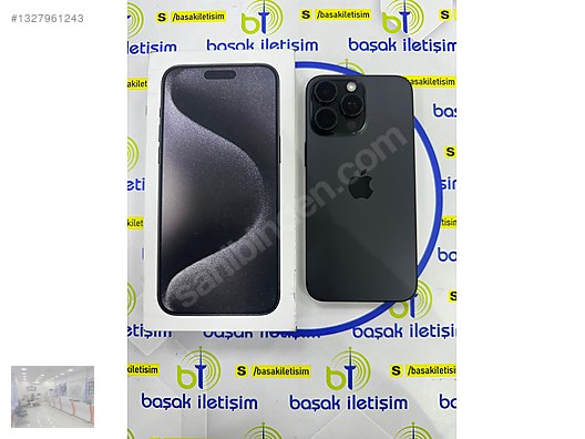 Apple / iPhone 15 Pro Max / APPLE TÜRKİYE İPHONE 15 PRO MAX 256GB