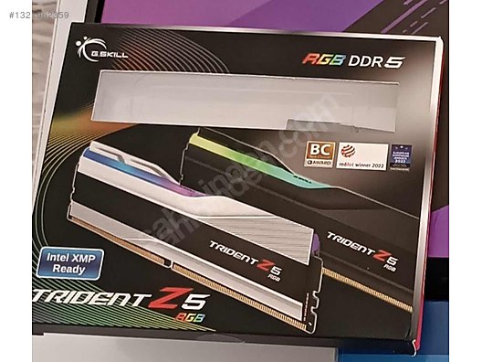 G.skill Trident Z5 32x2 64GB 6400 MHz Beyaz Ram sahibinden.comda