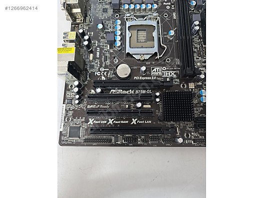 ASROCK B75M-GL - Anakart ve Tüm Masaüstü Bilgisayar Parçaları sahibinden.com'da