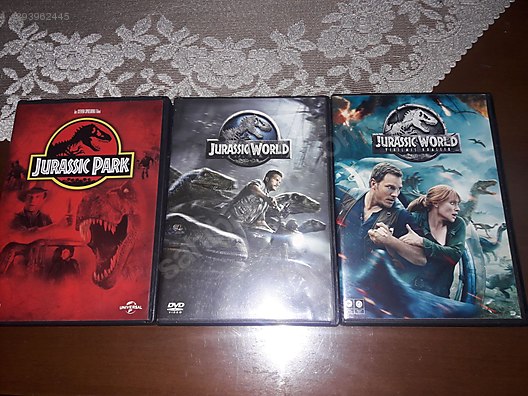 jurassic park world dvd seti yabanci blu ray filmler sahibinden com da 893962445