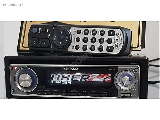 Müzik Çalar / KENWOOD ORJİNAL JAPON 717USB CD MOTORİZE KAFA RENKLİ