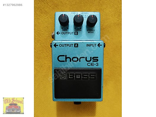 Boss CE3 Chorus ( 1984 Japan ) * 20 Temmuz İstanbul Bursa - Efekt