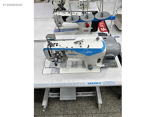 Jack Çiftiğne Sıfır Ayarında JK-58750J-405E Otomatik Makine