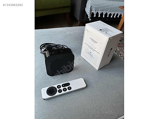 Apple TV / Apple TV 4K 3. Nesil 128GB Wifi+Ethernet TR Cihazı