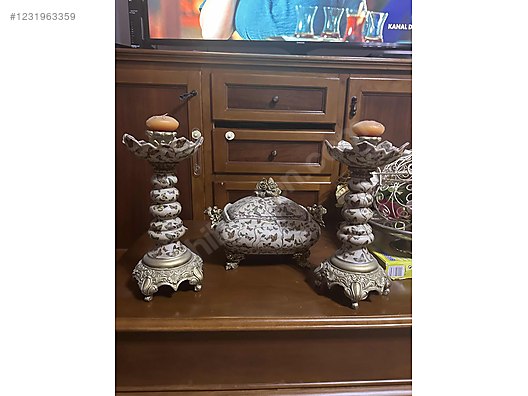 İkinci El ve Sıfır Alışveriş / Antika / Dekorasyon Ürünleri / Antika Şamdan