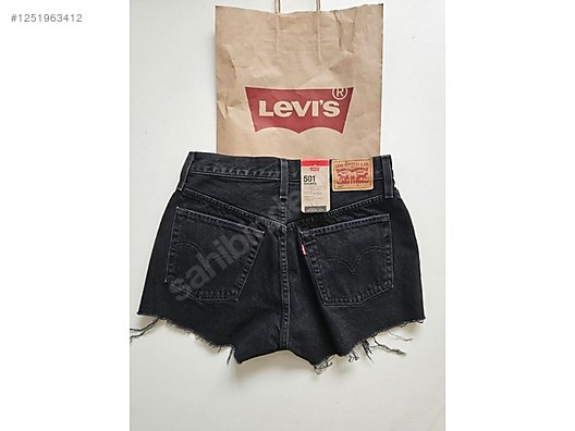 Siyah Levi's Bayan Şort