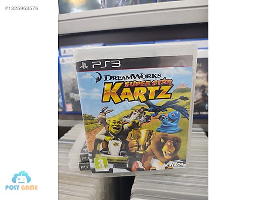 DREAM WORKS SUPER STAR KARTZ PS3 OYUN 2.EL POLY GAME AVCILAR