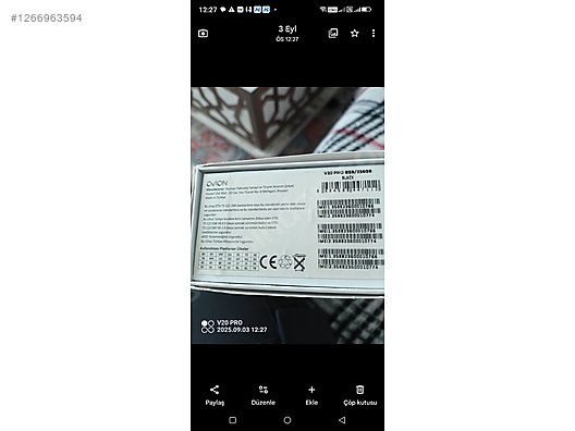 Used & Brand New Items / Cell Phones & Accessories / Cell Phones / Ovion / V20 Pro