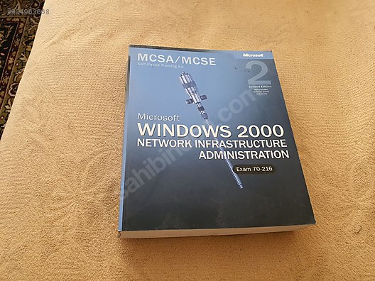 Course Book Microsoft Windows 00 Network Intranstructure Administration At Sahibinden Com