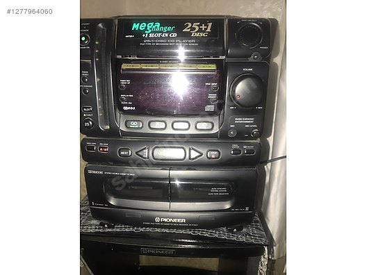 PIONEER 25+1 CD ÇALAR MÜZİK SETİ XR -P760 F MODELİ ( ARIZALI ) on