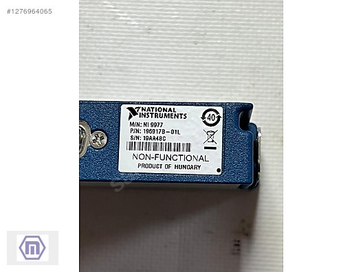 Infinity 9977 National Instruments NI 9977 / 196917B-01L PLC Filler Module - National ...