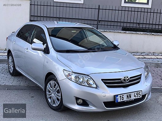 toyota corolla 1 6 comfort 2008 toyota corolla 1 6 comfort otomatik vites sahibinden comda 931964096
