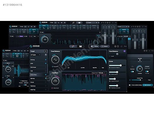 iZotope Ozone 12 Profesyonel Ses Mastering Yazılımı sahibinden