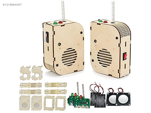 STEM çocuklar için DIY Telsiz Walkie Talkies sahibinden.comda