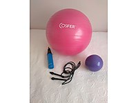 Pilates Topu, Şişirme Pompası, Atlama İpi