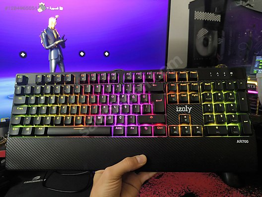 Andromeda K500 RGB Blue Switch Mekanik Q Profesyonel Gaming Klav