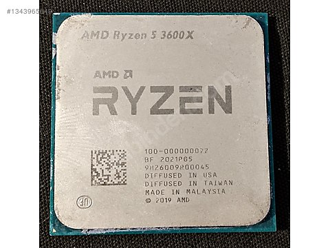 AMD Ryzen 5 3600X AM4 İşlemci Sorunsuz sahibinden.comda - 1343965649