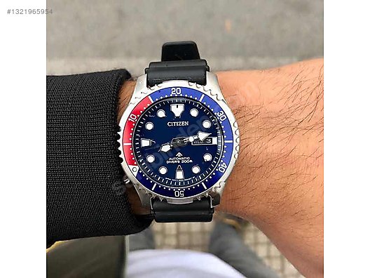 Citizen / Citizen Promaster Diver Pepsi NY0086-16L on sahibinden