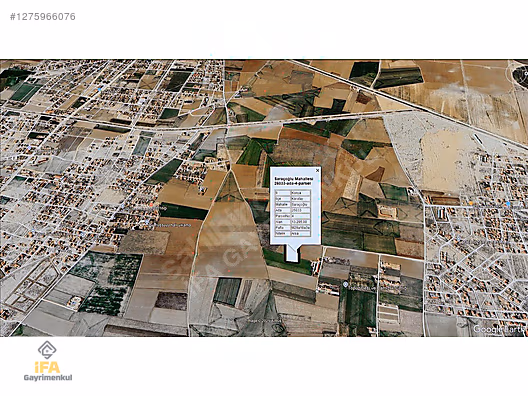 İFA'DAN BAŞAK MAHALLESİNDE TEK TAPU İMARLI 13.295 M2 ARSA #1275966076